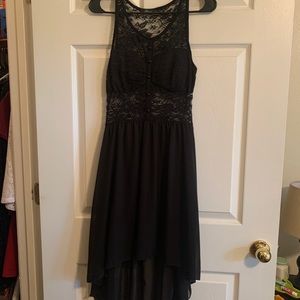 Lace top dress